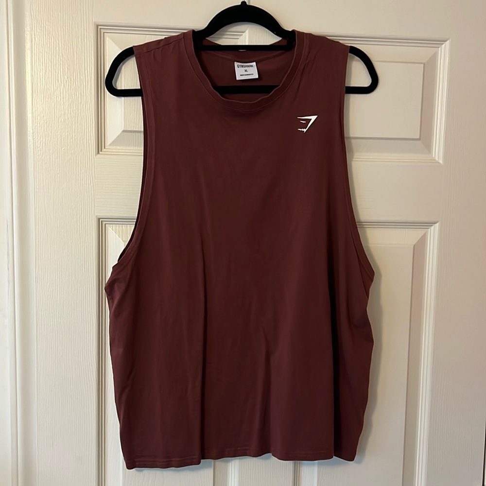 Women’s Gymshark Drop Arm Tank, XL.